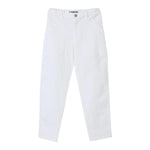 Aspesi Pantalone Tinta Unita con Girovita Regolabile per Bambina A25057PLC6060 BIANCO ASPESI 