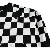 John Richmond Felpa Chiusa Girocollo Bicolore per Bambino RBP26103FE BIANCO/NERO JOHN RICHMOND 