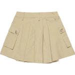 Max&Co. Gonna Tinta Unita con Tasche per Bambina MX0132X BEIGE MAX&Co. 