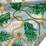 Miranda Costume 2 Pz Fascia-Slip Azzurro per Bambina