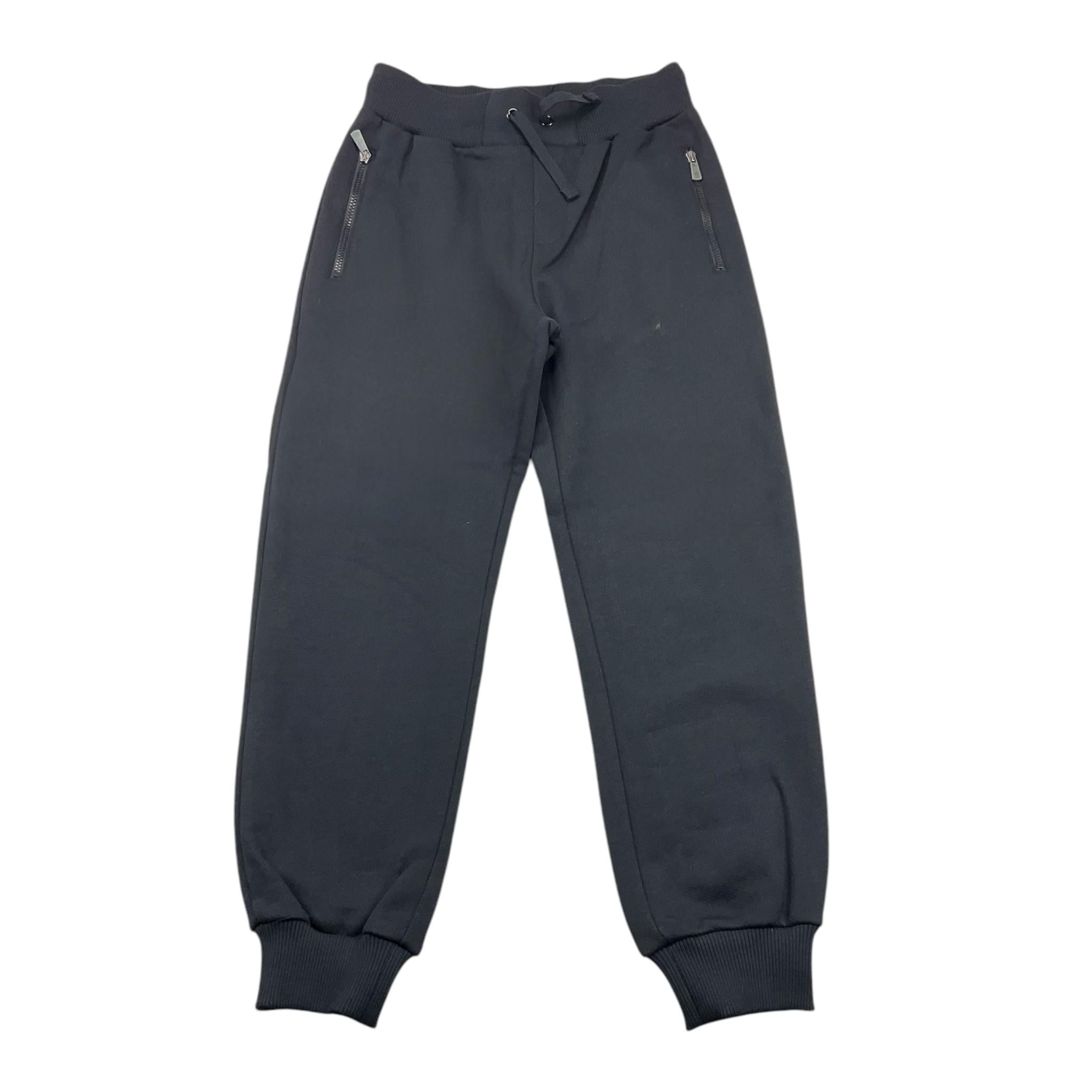 MOSCHINO pantalone modello tuta tinta unita con stampa Nero per Bambino HUP08L NERO MOSCHINO 