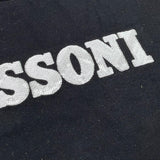 Missoni T-Shirt Girocollo Tinta Unita con Paillettes per Bambina MV8A11 NERO MISSONI 