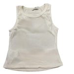 Lu Lu By Miss Grant Canotta Tinta Unita Girocollo per Bambina LL3555 BIANCO LU LU BY MISS GRANT 