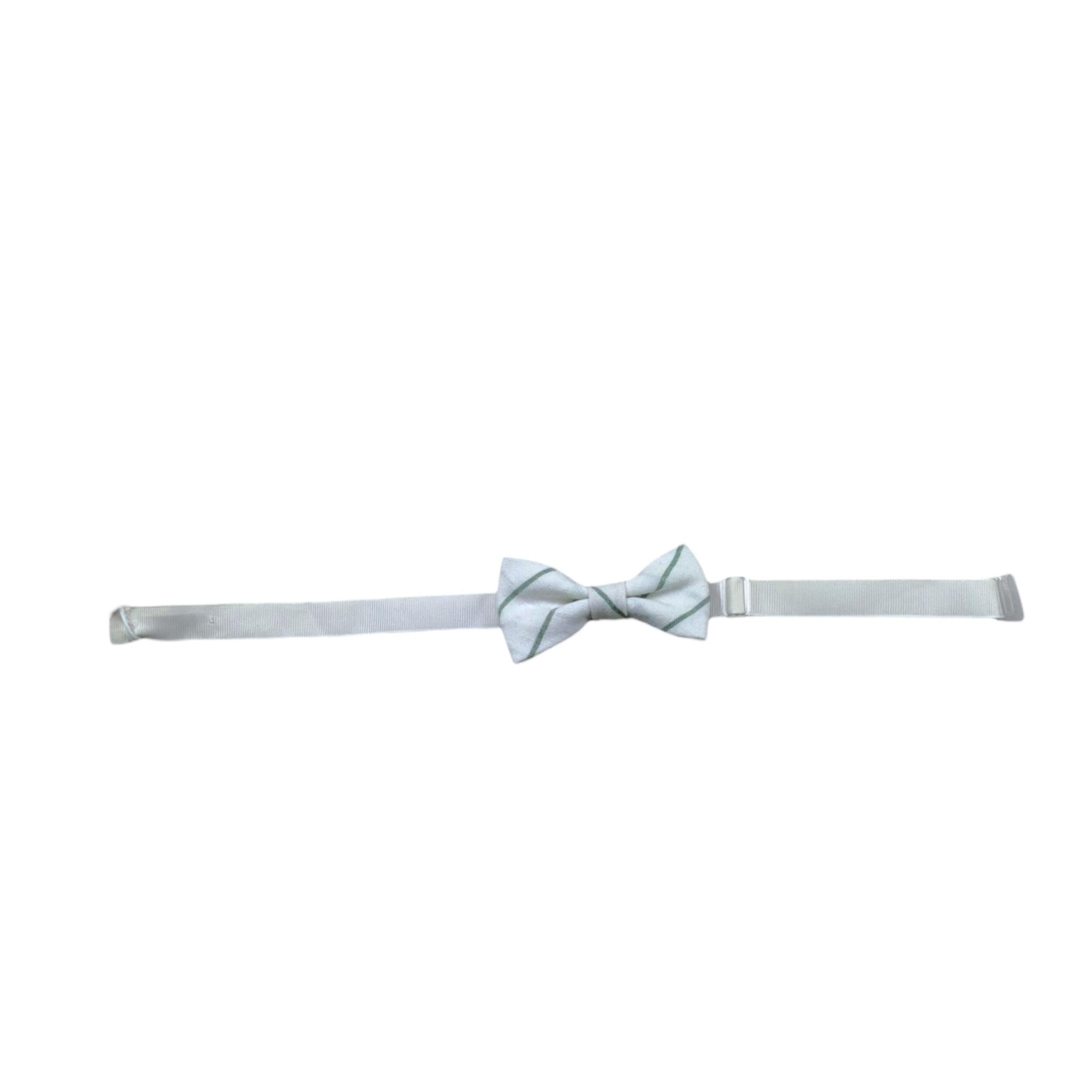 Le Bebe' Papillon Tinta Unita con Fantasia A Righe per Neonato LBB5345 PANNA LE BEBE' 