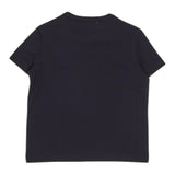 Blauer T-Shirt Giricollo Tinta Unita con Stampa per Neonato 24SBLKH02508N BLU BLAUER 