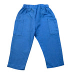 Play Up Pantalone Tinta Unita con Elastico In Vita per Neonato PA011AQ11603 AZZURRO PLAY UP 