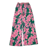 Coconudina Palazzo-Hose mit Blumenmuster, Rosa/Grün, für Mädchen