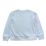 Moschino Felpa Girocollo Tinta Unita con Stampa per Bambino HRF078 BIANCO MOSCHINO 