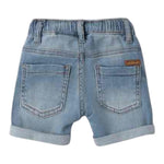 Sarabanda Bermuda tinta unita In Denim Blu per Neonato 3B625 BLU SARABANDA 