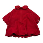 LE BEBE' abito manica lunga tinta unita con fiocco in contrasto Rosso per Neonata LBG6197 ROSSO LE BEBE' 