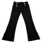 FUN & FUN pantalone tinta unita modello zampa Nero per Bambina FNBPT15613 NERO FUN & FUN 