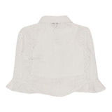 Twinset Set Camicia-Canotta Tinta Unita Traforata per Bambina 251GJ2QR0 BIANCO TWINSET 