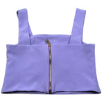 Janice Top Giromanica tinta unita Glicine per Bambina JN702R GLICINE JANICE 