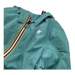 K-Way Giubbino Tinta Unita con Zip E Cappuccio per Bambino K4125CWX VERDE K-WAY 