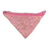 Simonetta Foulard Tinta Unita con Stampa Fiori per Bambina SU0A0 ROSA SIMONETTA 