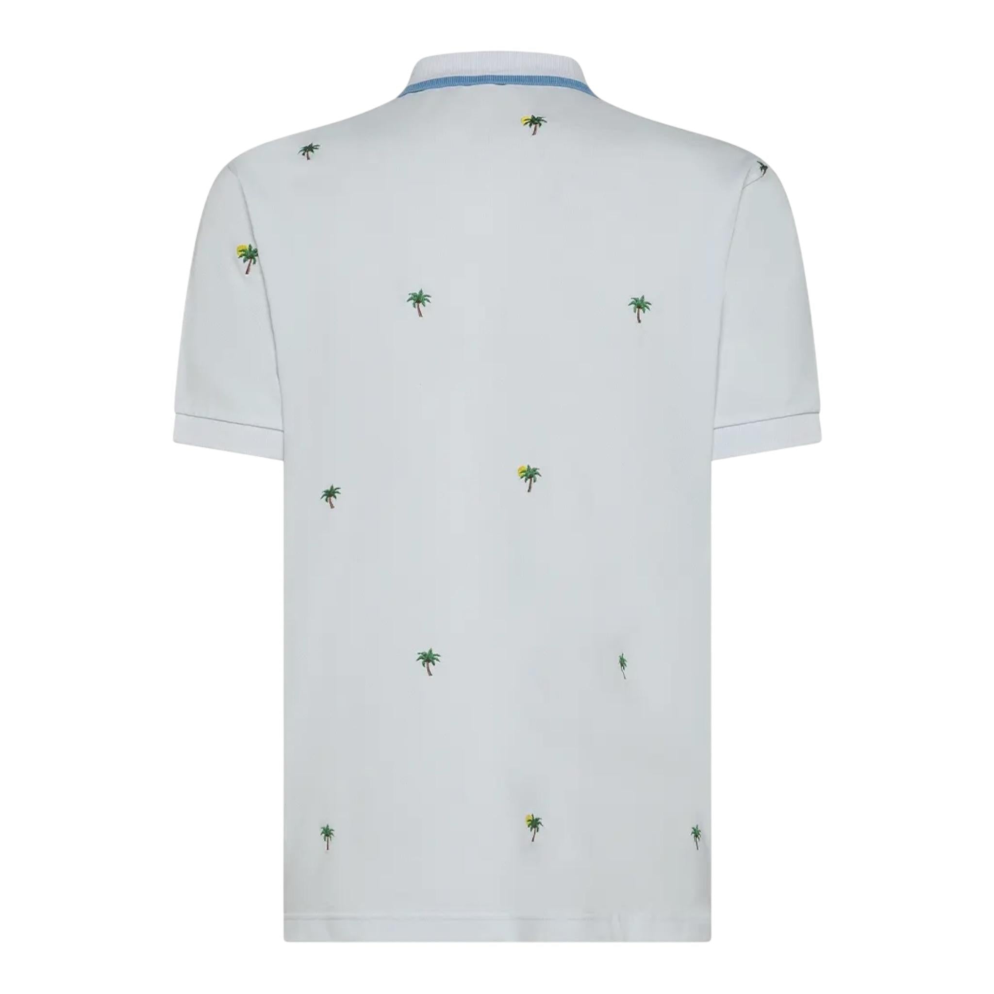 Sun68 Polo Mezza Manica Tinta Unita con Stampa per Neonato A35328XN BIANCO SUN68 