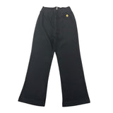 MANILA GRACE pantalone tinta unita modello a palazzo Nero per Bambina MFBF24P233 NERO MANILA GRACE 