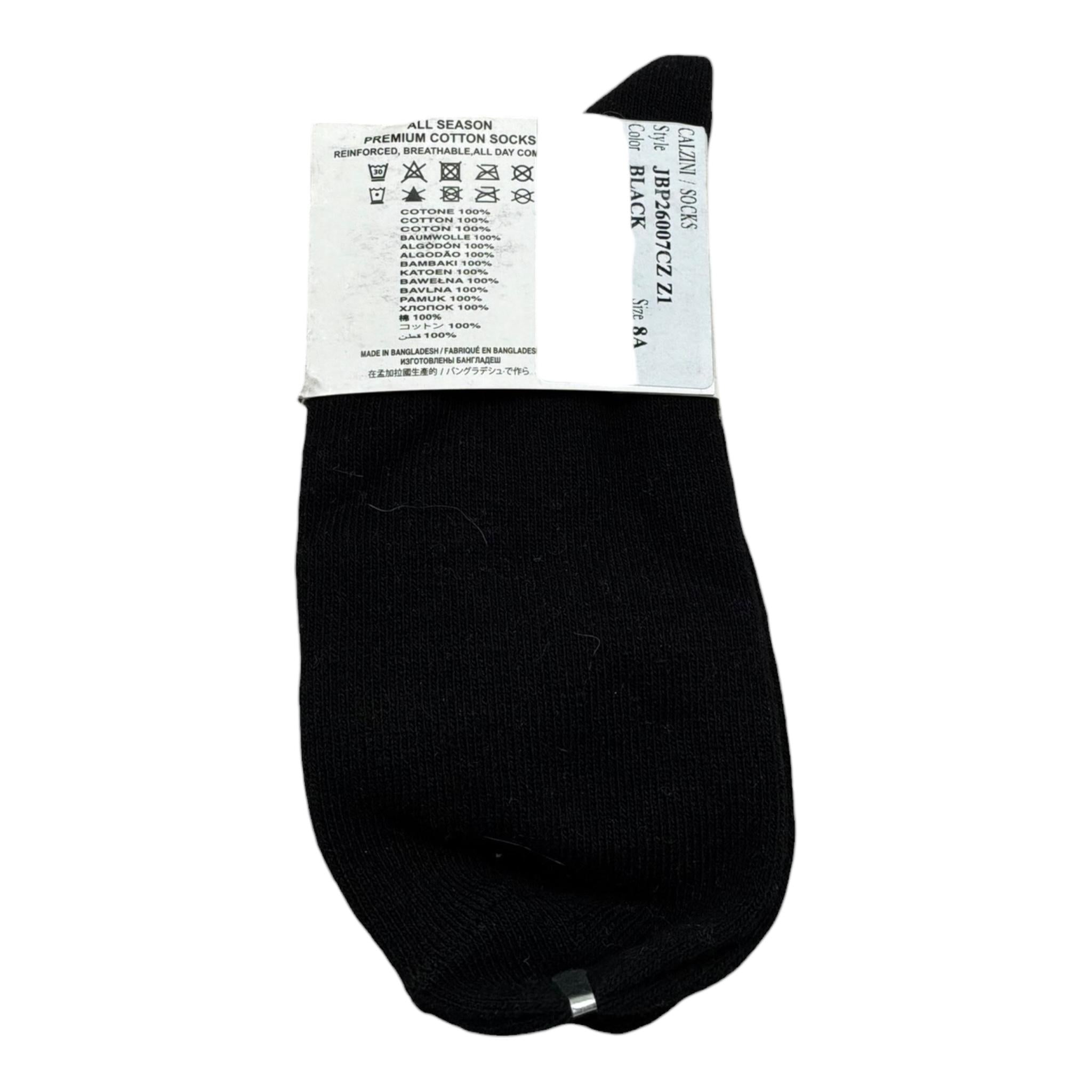 Just Cavalli Calzini Tinta Unita con Logo per Bambino JGP26020CZ NERO JUST CAVALLI 