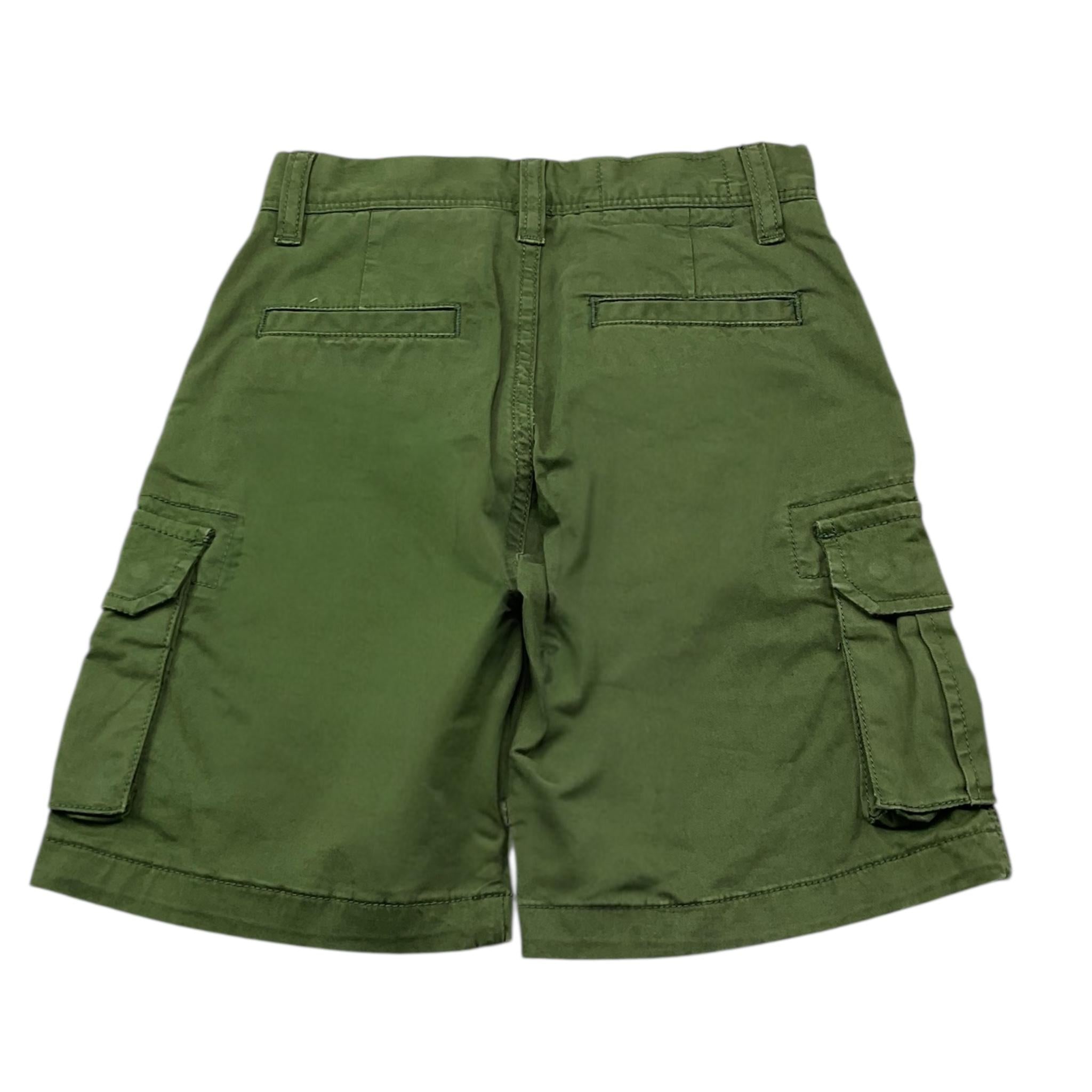 Sun68 Bermuda Tinta Unita con Girovita Regolabile per Bambino CPB35304 VERDE SUN68 