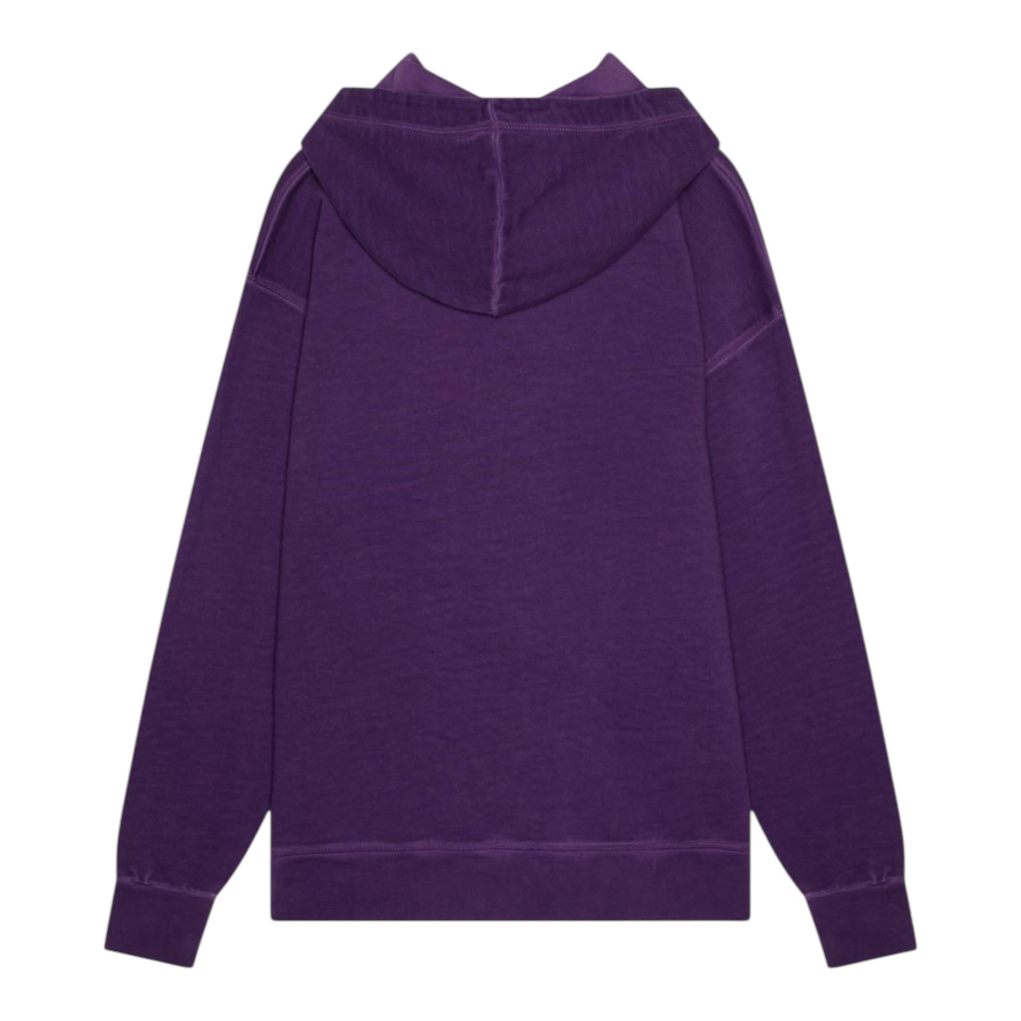 Dsquared2 Felpa Chiusa con Cappuccio tinta unita con Stampa,Collaborazione con Invicta Viola per Bambino DQ2907XX VIOLA DSQUARED2 