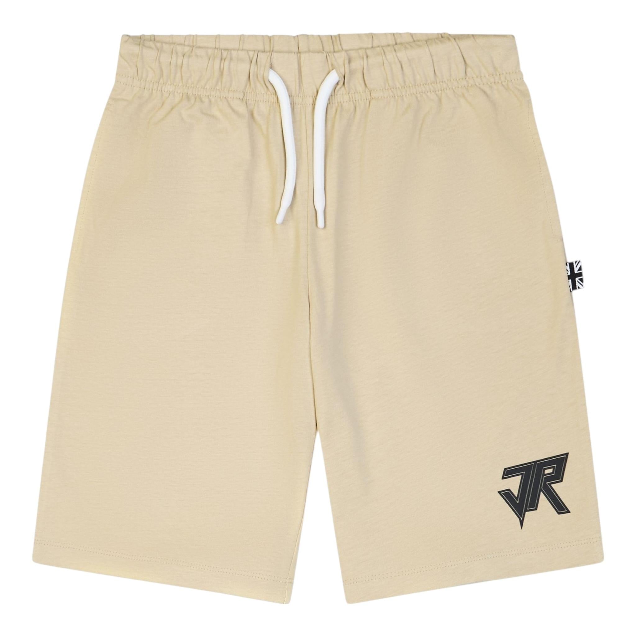 John Richmond Completo 2 Pezzi T-Shirt-Bermuda Tinta Unita per Bambino RBP25134CJXX BEIGE JOHN RICHMOND 