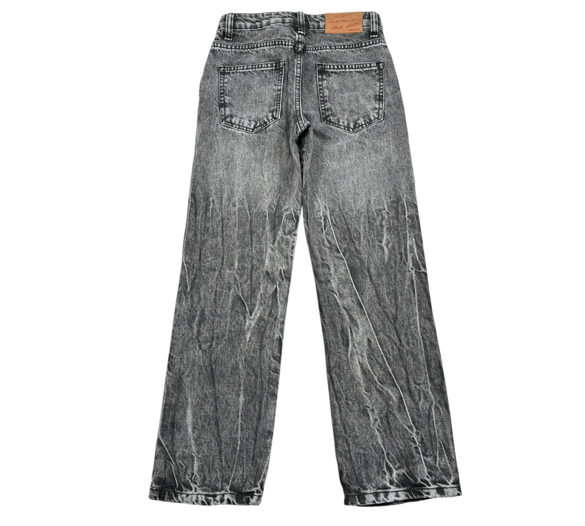 Just Cavalli Jeans Tinta Unita con Girovita Regolabile per Bambino JBP26045JE NERO JUST CAVALLI 