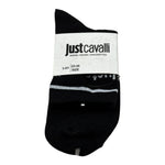 Just Cavalli Calzini Tinta Unita con Logo per Bambino JGP26020CZ NERO JUST CAVALLI 