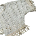 Please Coprispalle Tinta Unita con Trafori per Bambina MG01230G72X PANNA PLEASE 