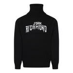 JOHN RICHMOND maglia collo alto tinta unita con stampa Nero per Bambino RBA24104LU NERO JOHN RICHMOND 