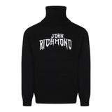 JOHN RICHMOND maglia collo alto tinta unita con stampa Nero per Bambino RBA24104LU NERO JOHN RICHMOND 