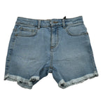 John Richmond Short In Denim tinta unita con Stampa Azzurro per Bambina RGP23160SH AZZURRO JOHN RICHMOND 