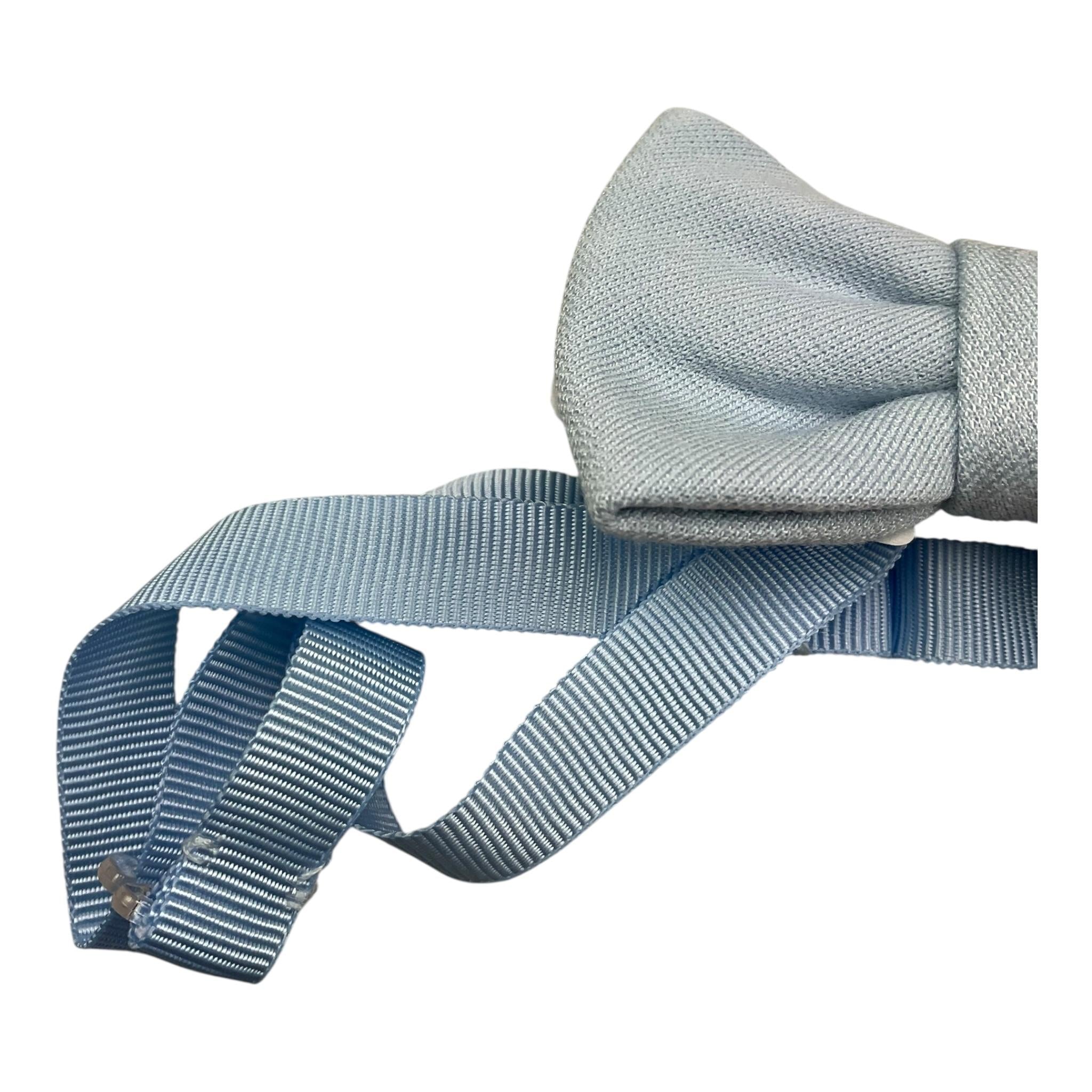 Ambaraba Giacca Tinta Unita con Papillon per Neonato FM36199 AZZURRO AMBARABA 