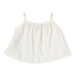 Calvin Klein Top Tinta Unita con Bretelle per Bambina IG0IG02870 PANNA CALVIN KLEIN 