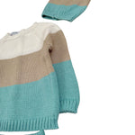 Juliana Completo 3 Pezzi T-Shirt-Culotte-Babbucce Multicolor per Neonato 25067X MULTICOLOR JULIANA 