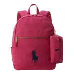 Ralph Lauren Zaino Tinta Unita con Logo per Bambina 9AR071 MAGENTA RALPH LAUREN 