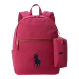 Ralph Lauren Zaino Tinta Unita con Logo per Bambina 9AR071 MAGENTA RALPH LAUREN 