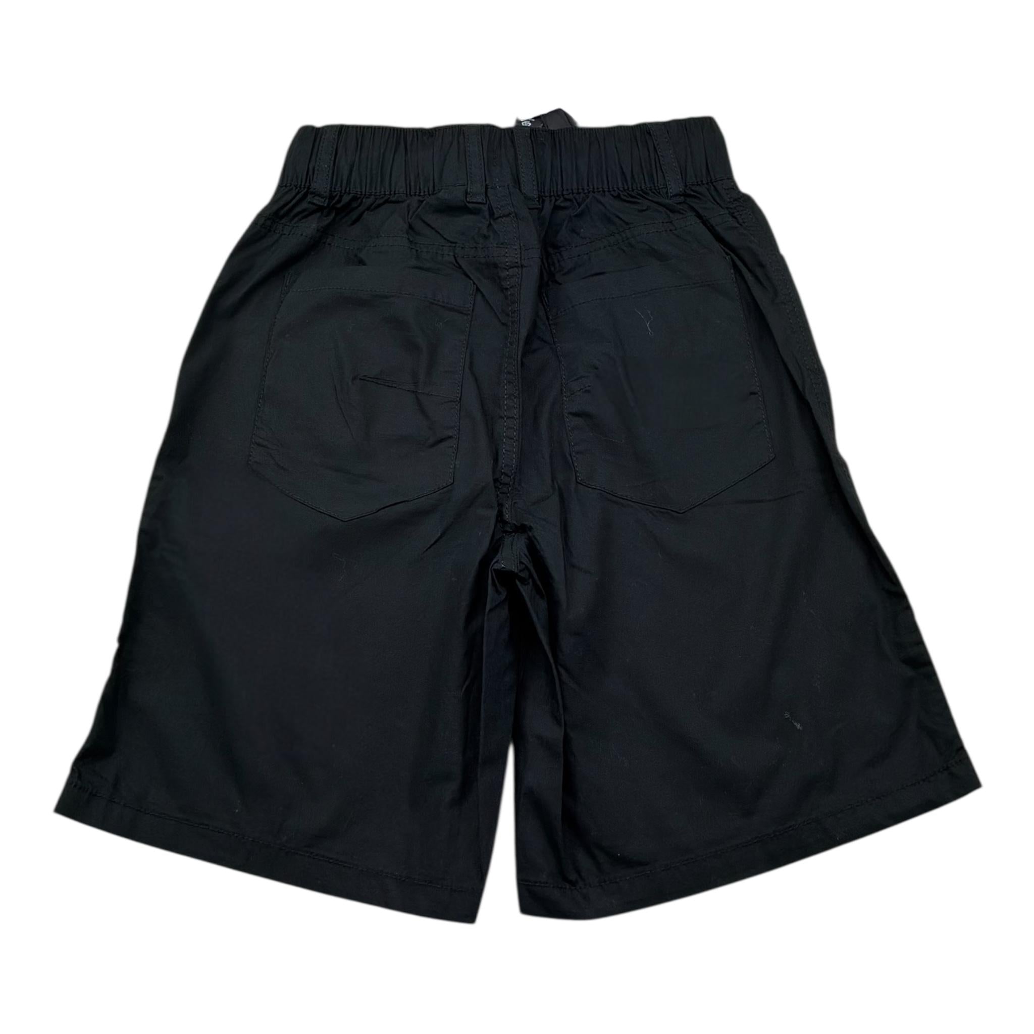 Sarabanda Bermuda Tinta Unita con Elastico In Vita per Bambino 0B717 NERO SARABANDA 