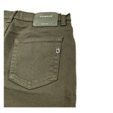 Dondup Bermuda Tinta Unita con 5 Tasche per Bambino DMBE27 VERDE DONDUP 