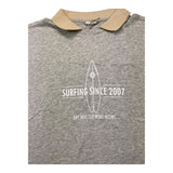 Eleventy T-Shirt Tinta Unita Con Clletto In Contrasto Grigio Per Bambino