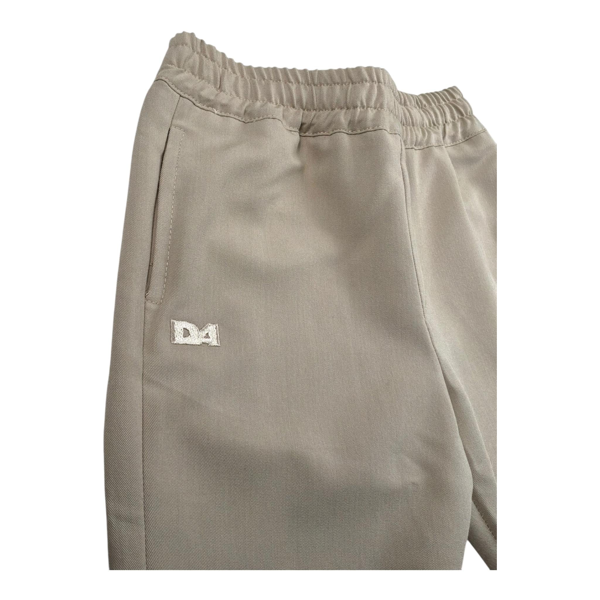 Daniele Alessandrini Pantalone Tinta Unita con Elastico In Vita per Neonato 1295P00290 BEIGE DANIELE ALESSANDRINI 