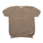 Wedoble T-Shirt Girocollo Tinta Unita per Neonato V2504302D BEIGE WEDOBLE 