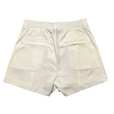 Dixie Short Tinta Unita Con Elastico In Vita Bianco Per Bambina