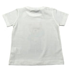 J.O. Milano T-Shirt Girocollo Tinta Unita con Stampa Orso per Neonato 576L1 BIANCO J.O. MILANO 