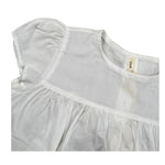 Zhoe & Tobiah Camicia Mezza Manica Tinta Unita per Neonata RTT11BN PANNA ZHOE & TOBIAH 