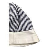 Gugu Gaga Cappello Fantasia A Righe Bianco/Blu Per Neonato
