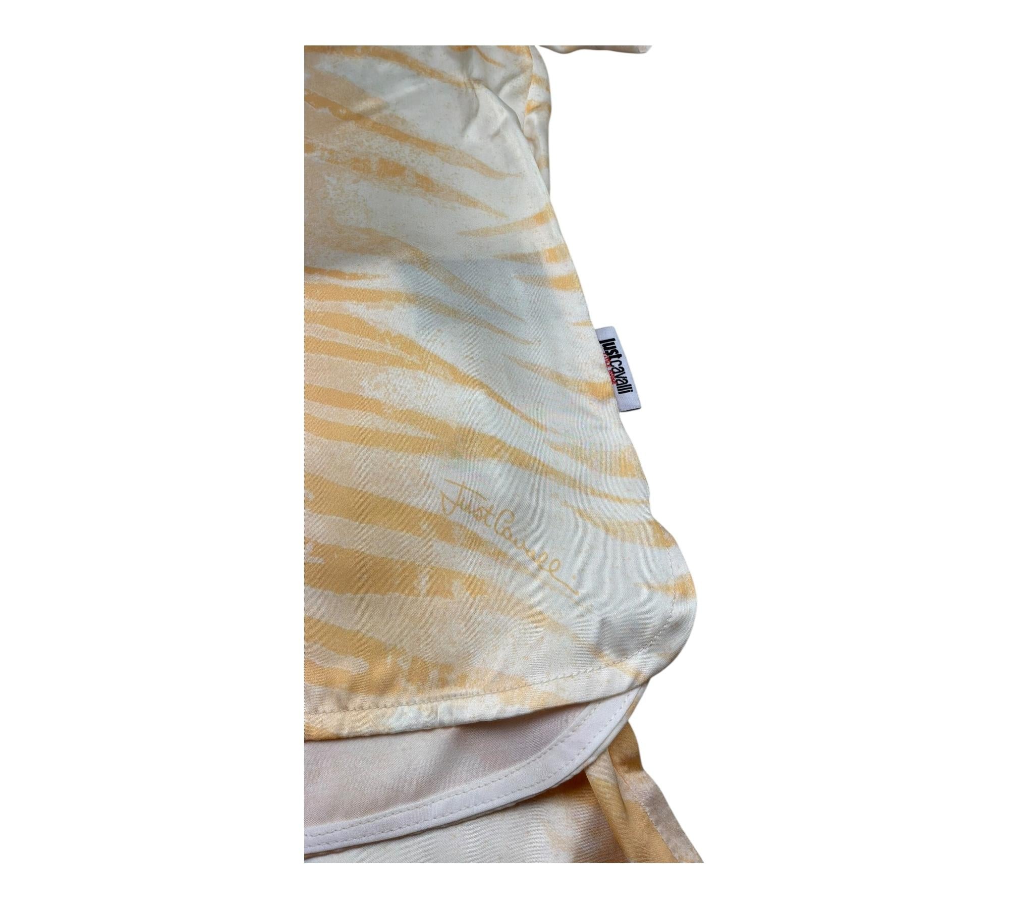 Just Cavalli Completo 2 Pezzi Camicia-Bermuda per Bambino JBP26136CE GIALLO JUST CAVALLI 