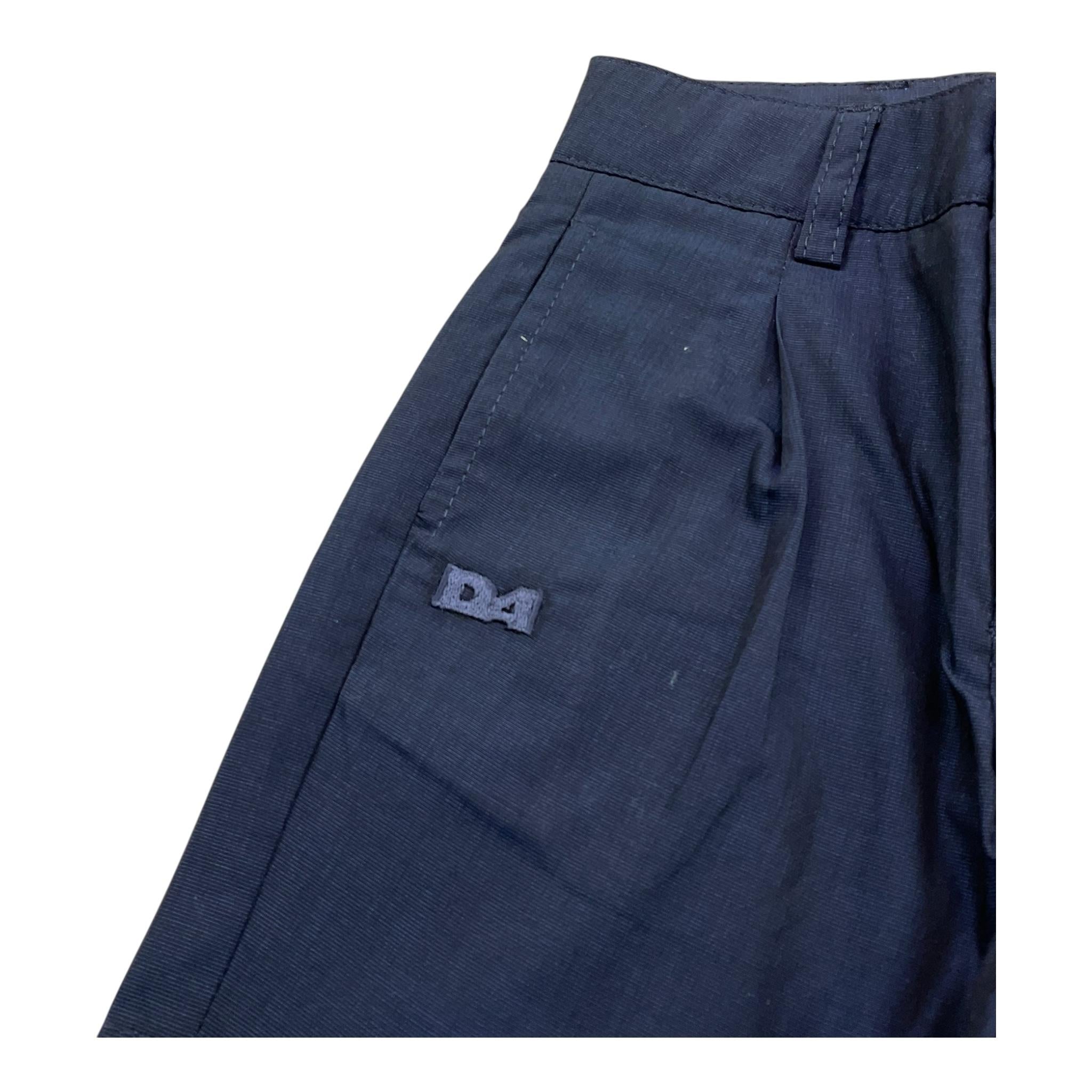 Daniele Alessandrini Bermuda Tinta Unita con Girovita Regolabile per Neonato 1296S00167X BLU DANIELE ALESSANDRINI 