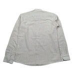 Over-D Camicia Bicolore con Fantasia A Righe per Bambino OK1085SCM BAINCO/BEIGE OVER-D 