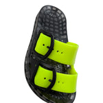 Sensi Ciabatta Bicolore per Bambino 4151 NERO/GIALLO SENSI 