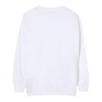 Balmain Felpa Tinta Unita Girocollo con Stampa per Bambino BW4P70 BIANCO BALMAIN 